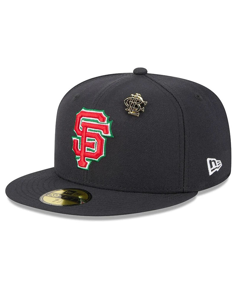New Era Men's Black San Francisco Giants 2025 Big League Chew 59FIFTY Fitted Hat