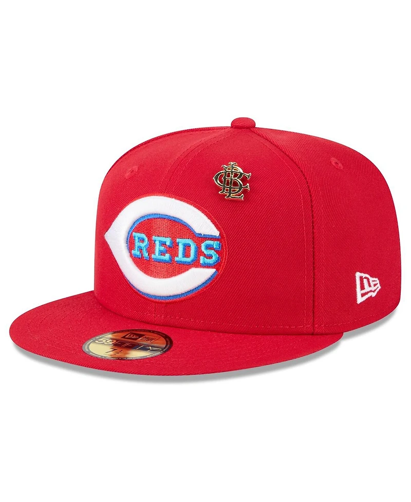 New Era Men's Red Cincinnati Reds 2025 Big League Chew 59FIFTY Fitted Hat