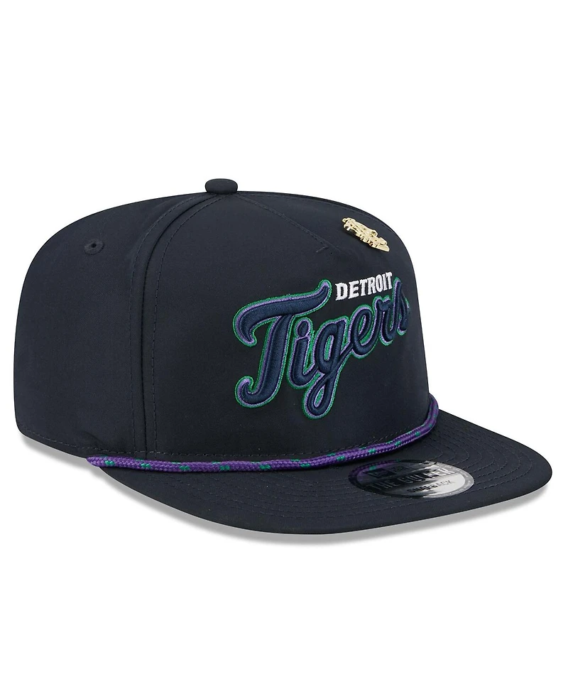 New Era Men's Navy Detroit Tigers 2025 Big League Chew Golfer Snapback Hat