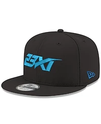 New Era Men's Black 23Xi Racing Adelante Juntos Mexico City Race 9FIFTY Snapback Hat