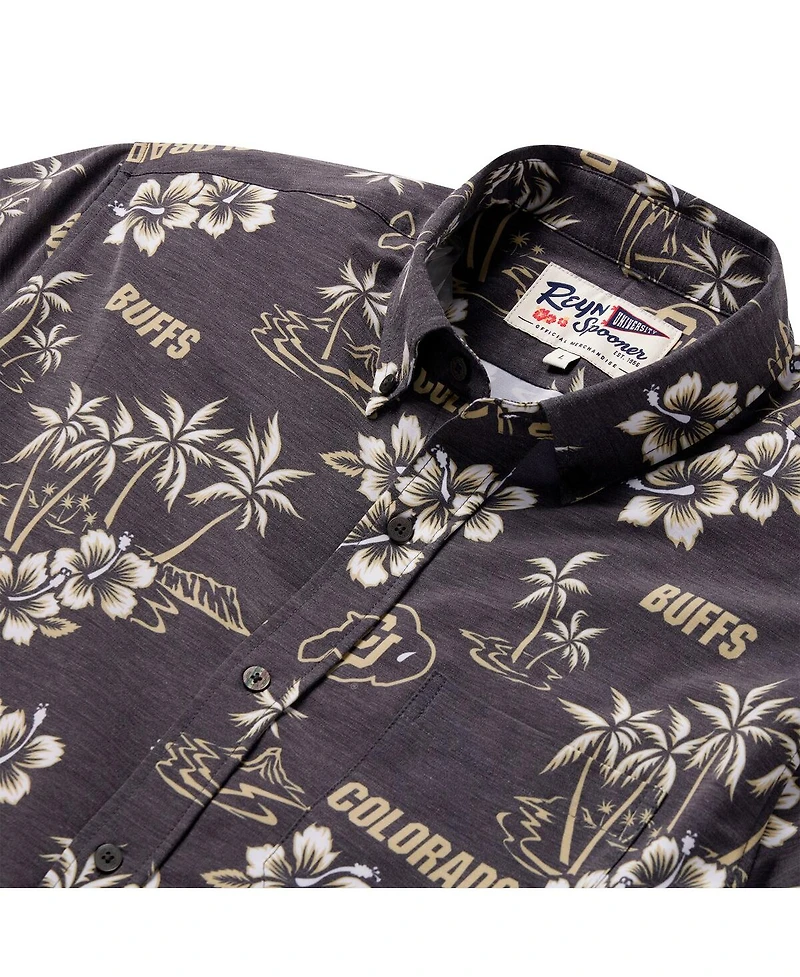 Reyn Spooner Men's Black Colorado Buffaloes Classic Button-Up Shirt