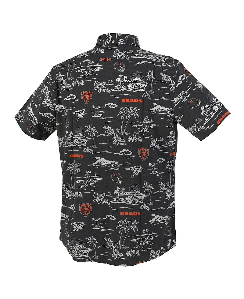 Reyn Spooner Men's Navy Chicago Bears Kekai Performance Button-Down Shirt