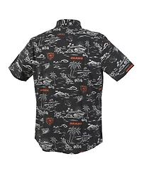 Reyn Spooner Men's Navy Chicago Bears Kekai Performance Button-Down Shirt