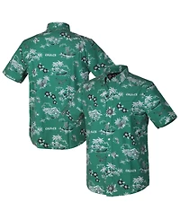 Reyn Spooner Men's Green Philadelphia Eagles Throwback Kekai Performance Button-Down Shirt