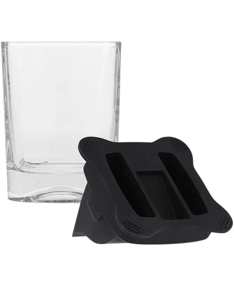 Indigo Falls Kansas Jayhawks 10oz. Ice Wedge Glass