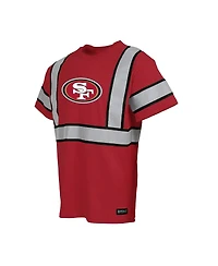 Buffalo Outdoors Men's Scarlet San Francisco 49ers Safety Heavyweight T-Shirt