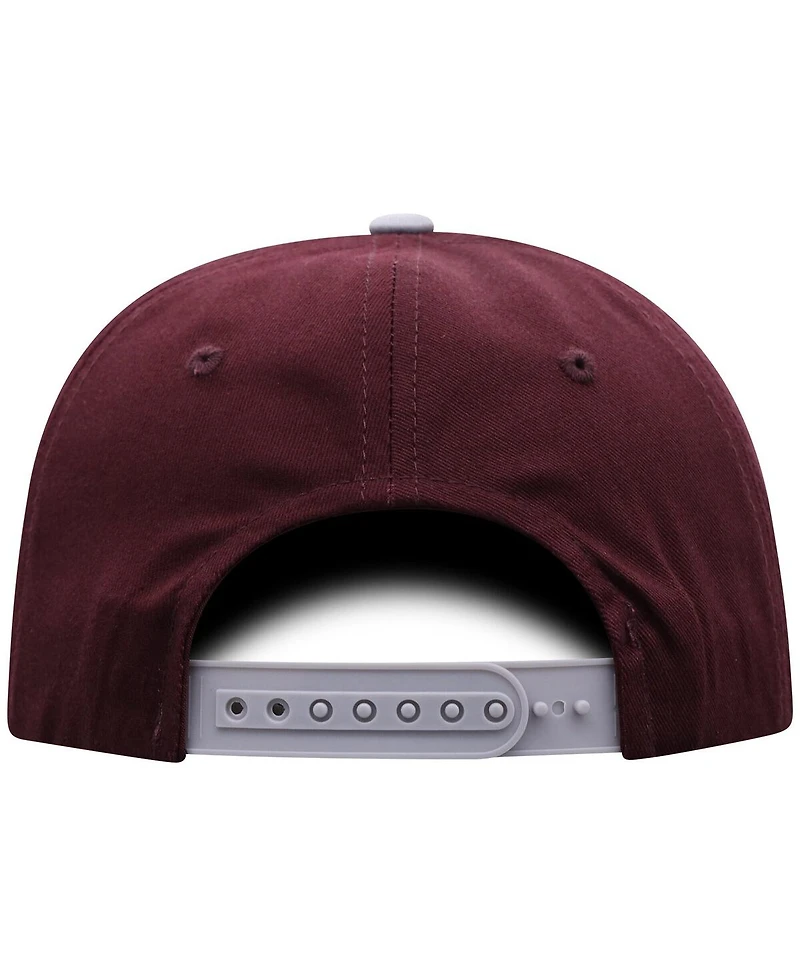 Top of the World Big Boys and Girls Maroon Mississippi State Bulldogs Victory Maverick Snapback Hat