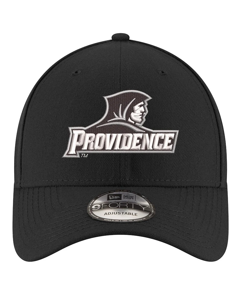 New Era Men's Black Providence Friars 9FORTY Adjustable Hat