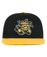 Top of the World Big Boys and Girls Black Wichita State Shockers Victory Maverick Snapback Hat