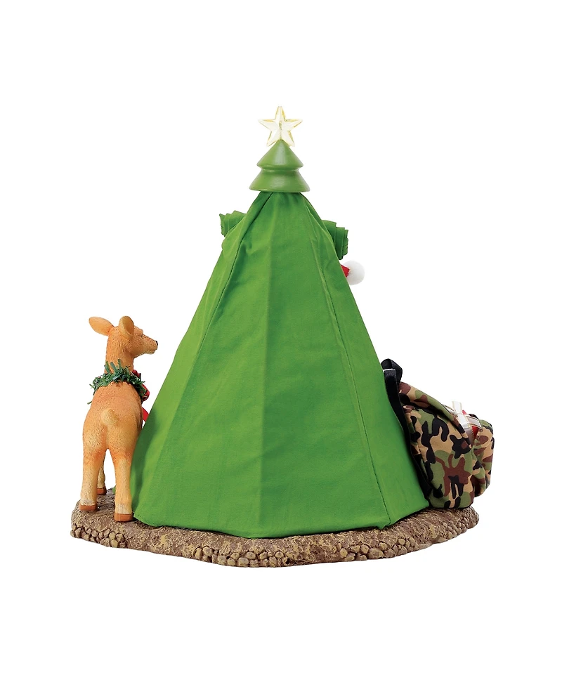 Department 56 Possible Dream Santa Tent Camping Figurine