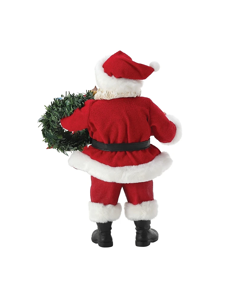 Department 56 Possible Dream Santa Kisses for Santa Figurine