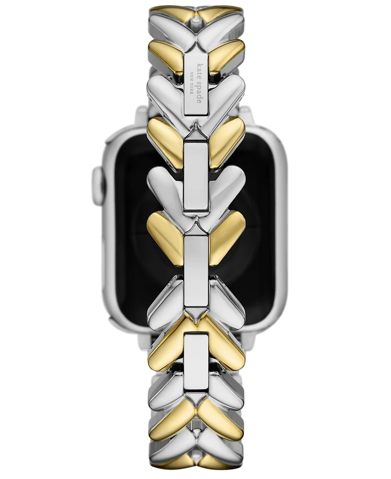 Kate Spade New York Women's Two-Tone Stainless Steel Band for Apple Watch, 38-46mm