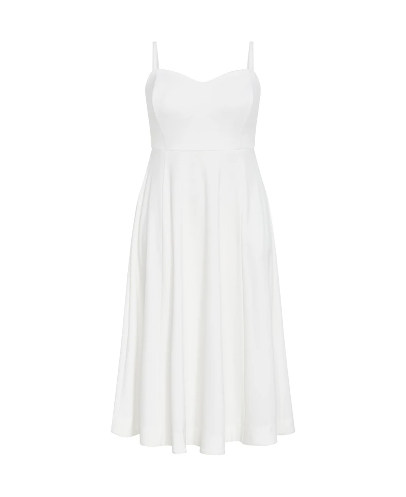 City Chic Women's Sweet Flare Dress