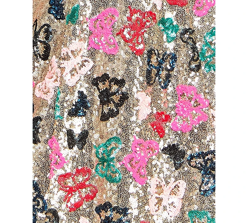 Seni & Cade Juniors' Sequined A-Line Dress