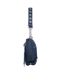 True Religion Chain Handle Denim Hobo