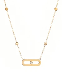 Adornia Tarnish Resistant Bar Necklace