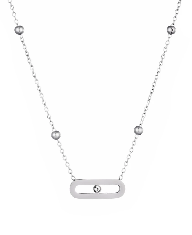 Adornia Tarnish Resistant Bar Necklace