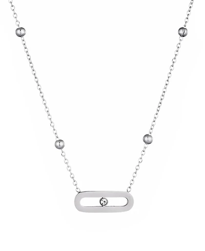 Adornia Tarnish Resistant Bar Necklace