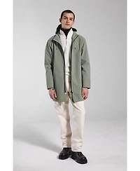 Stutterheim Stockholm Lightweight Zip Matte Raincoat