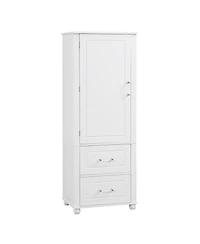 Streamdale Furniture Tall Bathroom Storage Cabinet with Drawers & Shelf