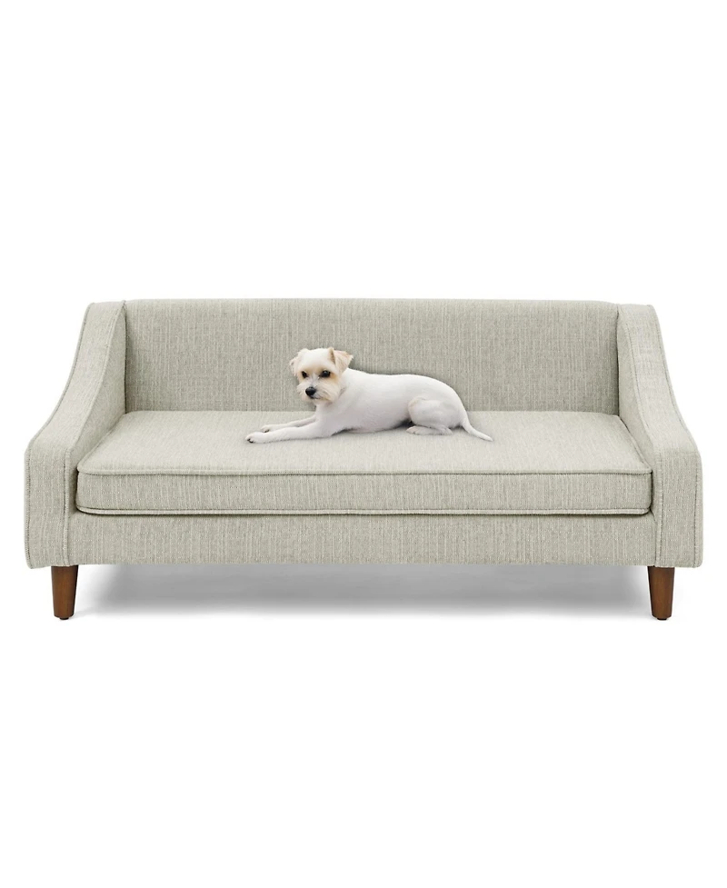 Streamdale Furniture Elevated Dog Sofa Bed - Beige