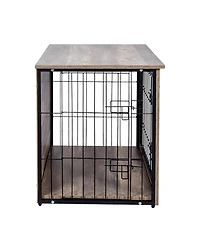 Streamdale Furniture Medium Wooden Dog Crate Furniture