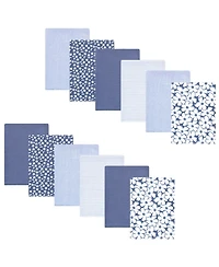 Hudson Baby Cotton Flannel Burp Cloths One