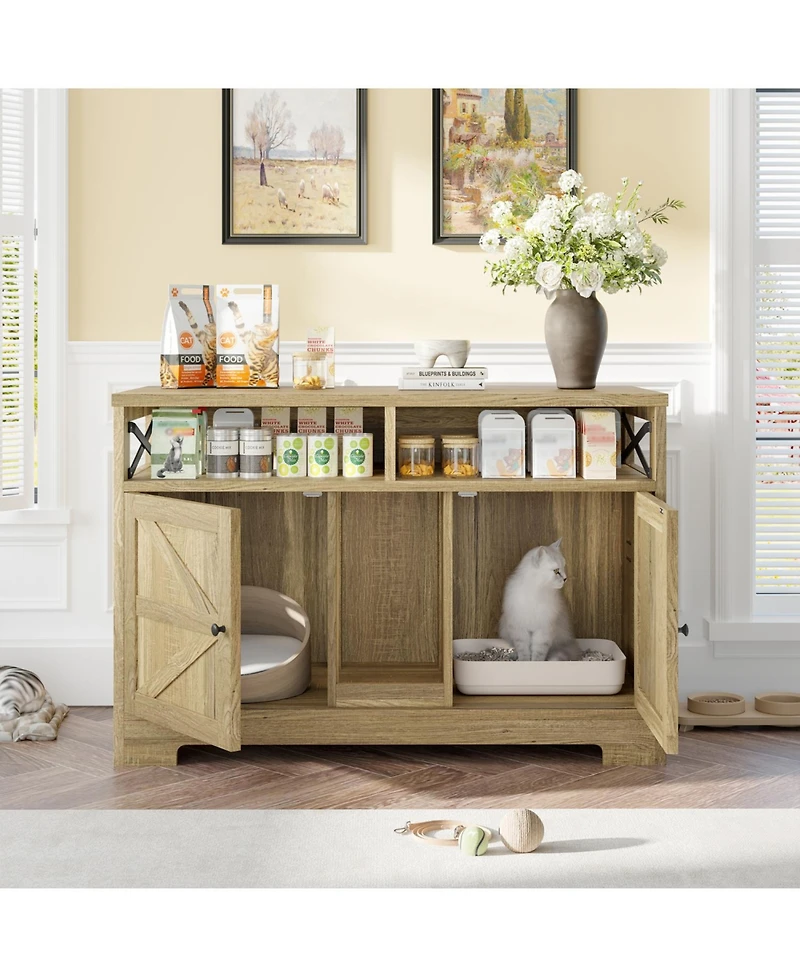 Streamdale Furniture Hidden Litter Box Furniture