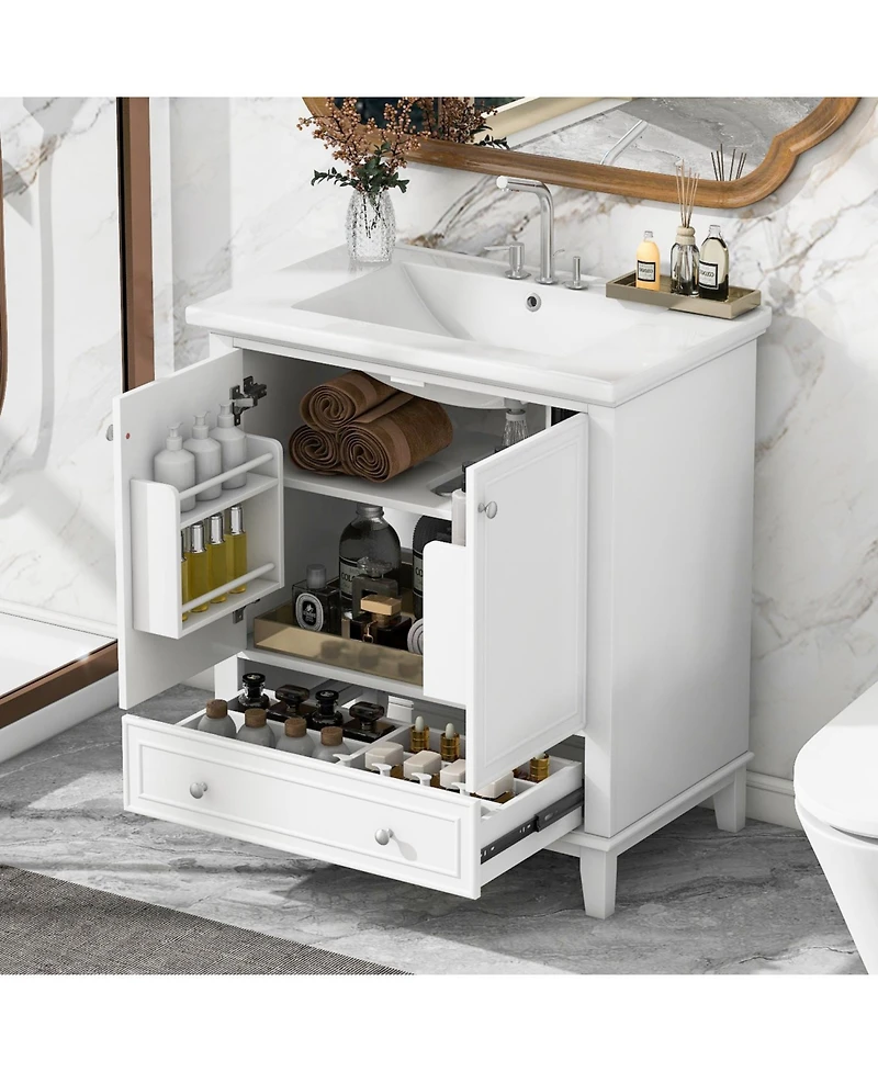 Streamdale Furniture 30" Bathroom Vanity with Sink Combo