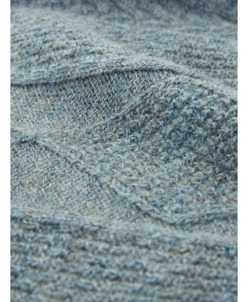 Celtic & Co. Women's British Wool Gansey Sweater