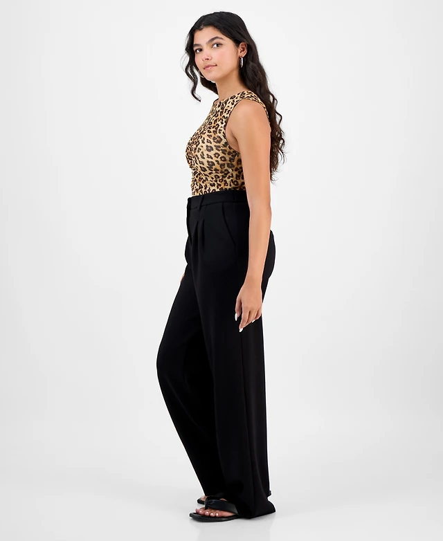 Printed Palazzo Macy's Black Palazzo Pants Inc International
