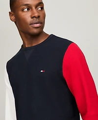 Tommy Hilfiger Men's Thermal Logo Long-Sleeve Pajama Shirt