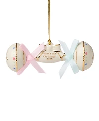 Lenox 2025 Baby's 1st Christmas Rattle Ornament