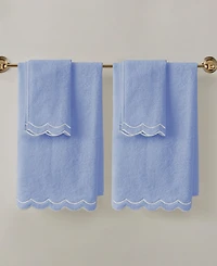 Peri Home Scallop 4-Pc. Cotton Towel Set
