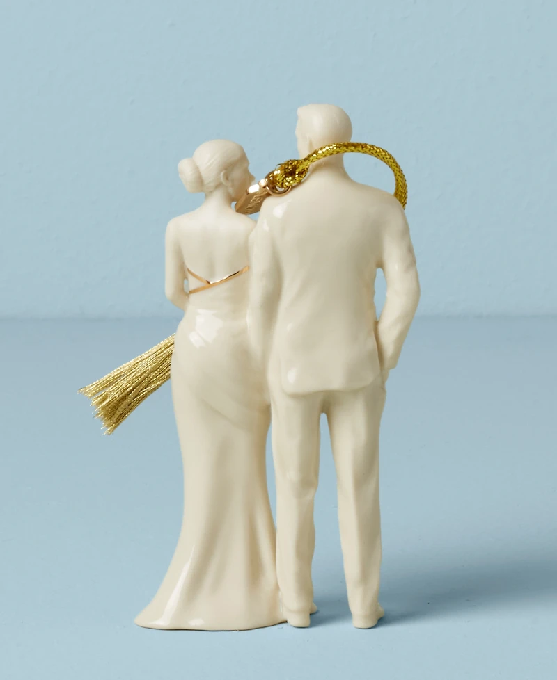 Lenox 2025 Bride & Groom Ornament