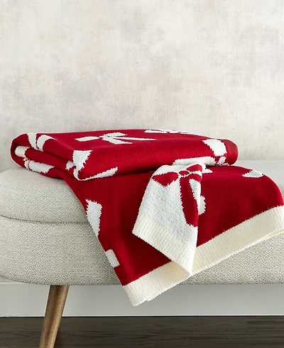 Holiday Lane Double Fleece Knit Throw, 50" x 70", Exclusively for Macy's