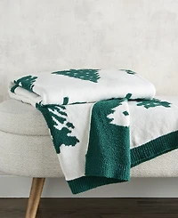 Holiday Lane Double Fleece Knit Throw, 50" x 70", Exclusively for Macy's