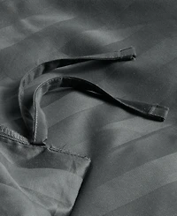 Charter Club 1.5" Stripe 550 Thread Count 100% Cotton 3-Pc. Comforter Set, Full/Queen, Exclusively at Macy's