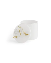 Michael Aram Butterfly Ginkgo Gold Extra Small Porcelain Canister
