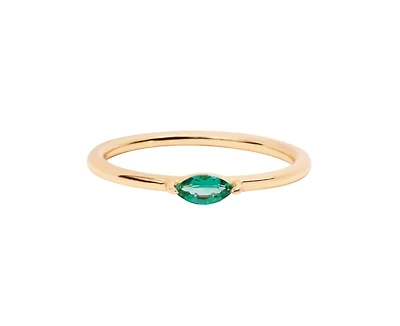 Marquise Birthstone Ring