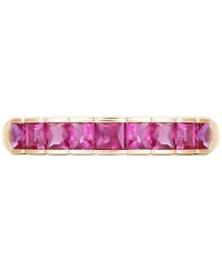 Gemstone (1 ct. t.w.) Band Ring 14k Gold
