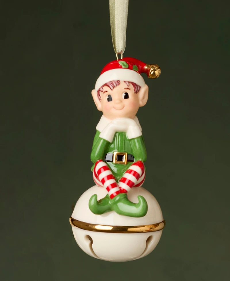 Lenox Christmas Elf Bell Ornament
