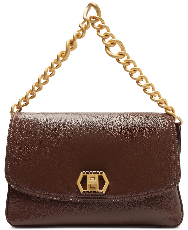 Arezzo Ivy Large Leather Crossbody