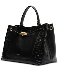 Arezzo Delphine Large Leather Shopping Bag