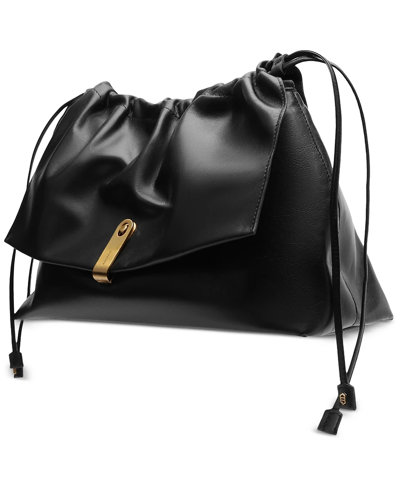 Arezzo Nicole Large Leather Pouch