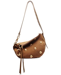 Arezzo Jamie Medium Suede Crossbody