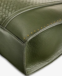 Style & Co Medium Woven Boxy Tote, Macy's Exclusive