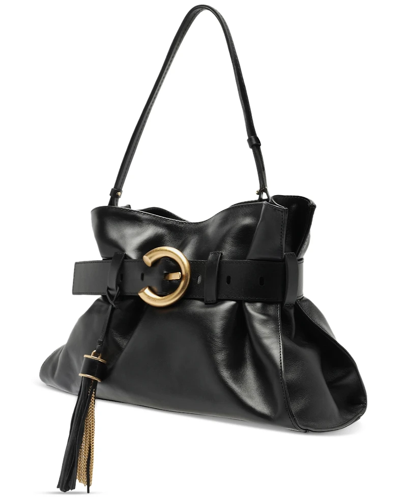Arezzo Rivera Medium Leather Clutch