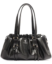 Arezzo Capri Small Leather Shoulder Bag