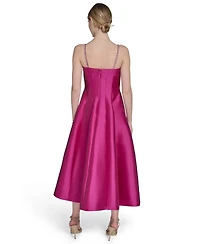 Eliza J Women's Solid Color Square-Neck Sleeveless Midi Dress